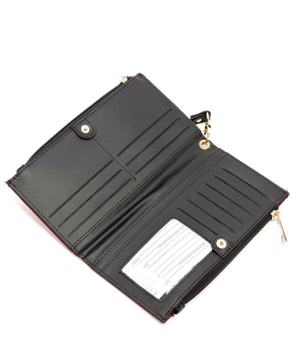 Fashion Nylon Bifold Envelope Wallet Wristlet NP042